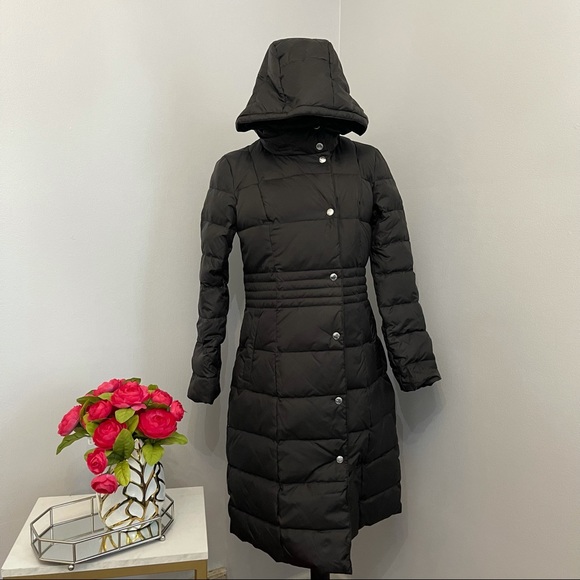 Cole Haan Hooded Quilted Coat New With Tag - Picture 13 of 14